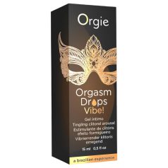 Orgie Orgasm Drops Vibe - pirrende intim gel for kvinner (15 ml)   Orgie Orgasm Drops Vibe - pirrende intim gel for kvinner (15 ml)