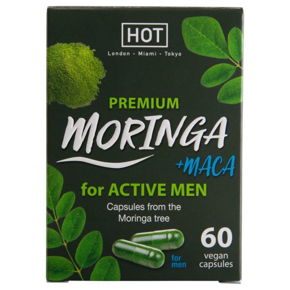 HOT Ren Moringa - kosttilskudd kapsler for menn (60 stk)