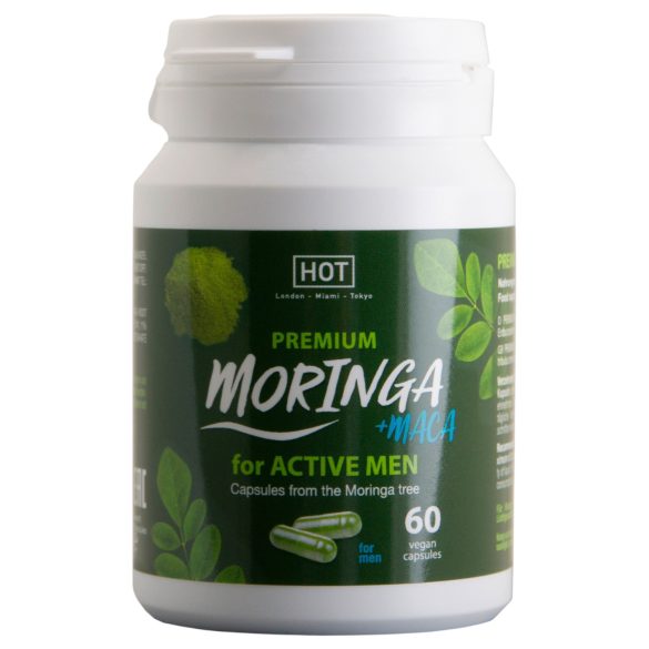 HOT Ren Moringa - kosttilskudd kapsler for menn (60 stk)