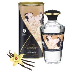 Shunga - Varmende Massasjeolje - Vanilje (100ml)