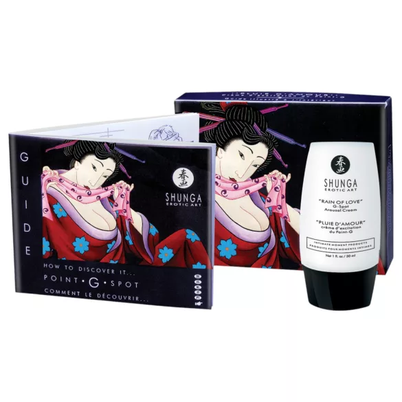 Shunga Rain of Love - G-punktsstimulerende krem for kvinner (30 ml)