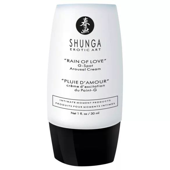Shunga Rain of Love - G-punktsstimulerende krem for kvinner (30 ml)