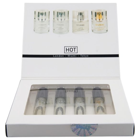 HOT LMTD parfyme sett for kvinner (4x5ml)