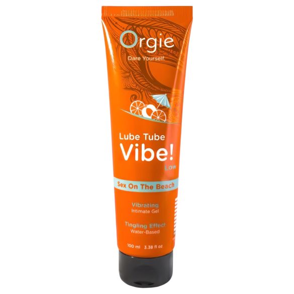 Orgie Lube Tube - Kildende Intimgel - Sex on the Beach (100ml)
