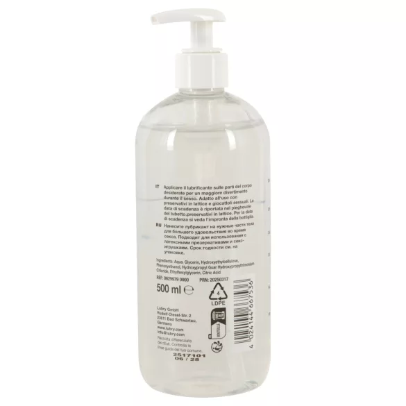 Just Glide Toylube - vannbasert glidemiddel for leker (500 ml)
