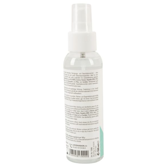 JoyDivision Clean Safe - desinfiserings- og rengjøringsspray (100ml)