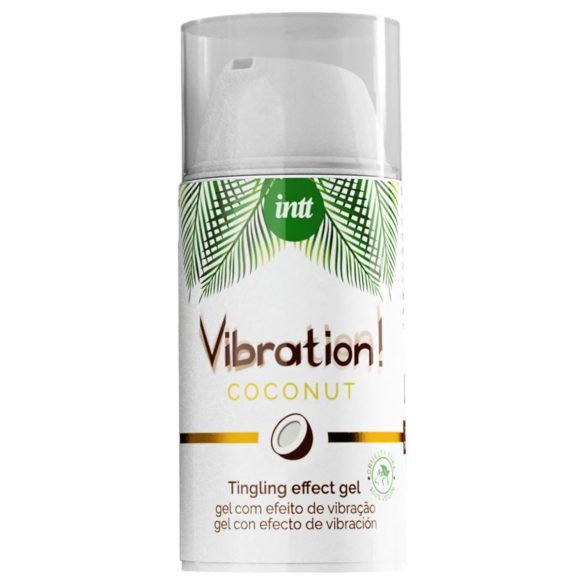 Intt Vibrasjon! - flytende vibrator - kokos (15 ml)