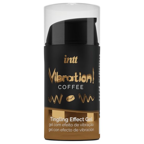 Intt Vibrasjon! - flytende vibrator - kaffe (15ml)
