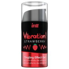Intt Vibration! - flytende vibrator - jordbær (15ml) Intt Vibration! - flytende vibrator - jordbær (15ml)