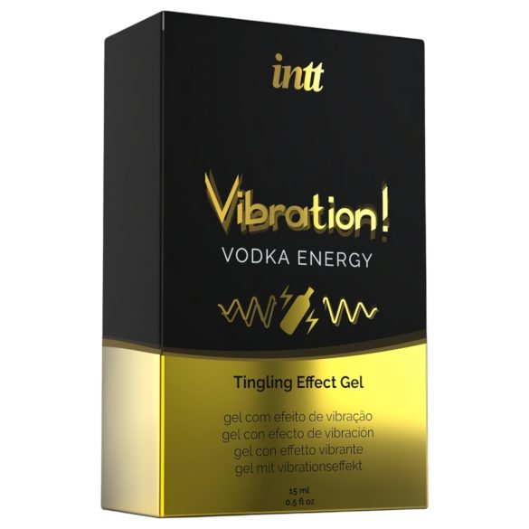 Intt Vibrasjon! - flytende vibrator - Vodka Energi (15ml)