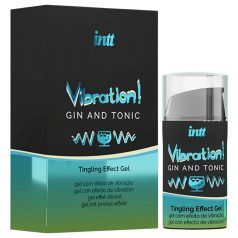 Intt Vibrasjon! - flytende vibrator - Gin Tonic (15ml)