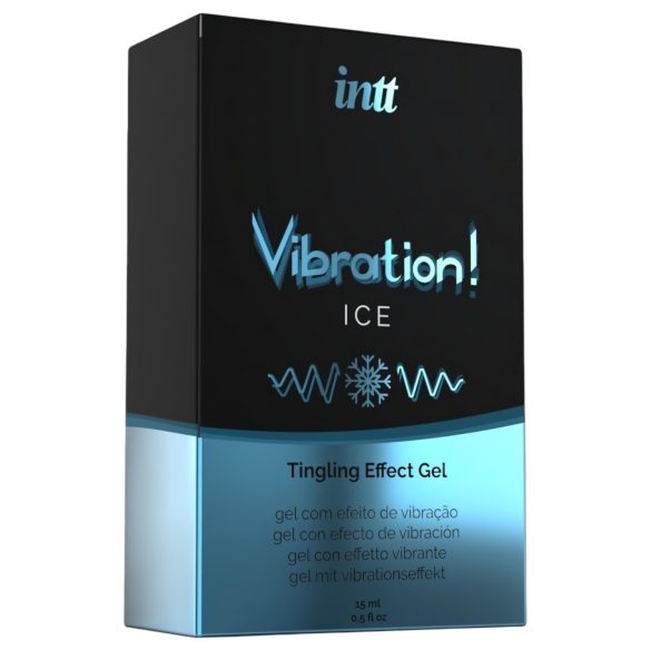 Intt Vibrasjon! - flytende vibrator - is (15 ml)