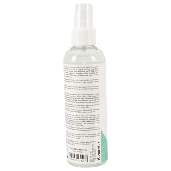 JoyDivision Clean Safe - desinfiserende og rengjørende spray (200ml)