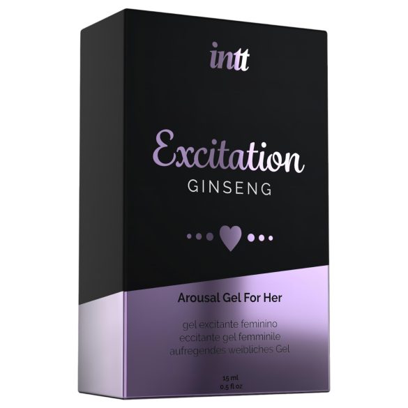 Intt Opphissende Ginseng Gel for Kvinner (15ml)