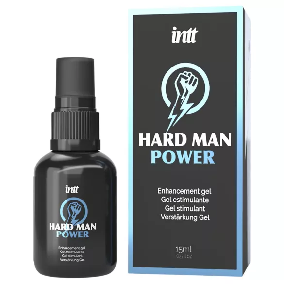Intt Hard Man Power - Stimulerende gel for menn (15ml)