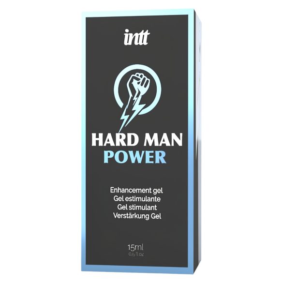 Intt Hard Man Power - Stimulerende gel for menn (15ml)