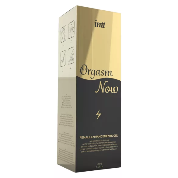 Intt Orgasm Now – klitorisstimulerende gel for kvinner (15 ml)