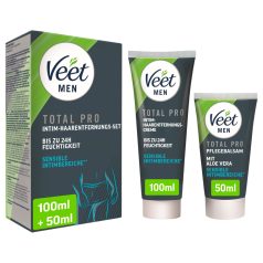 Veet - intim hårfjerningskrem og balsam for menn (100+50ml) Veet - intim hårfjerningskrem og balsam for menn (100+50ml)