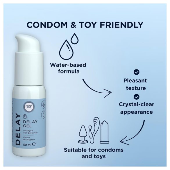 Mister Size - forsinkelse gel for menn (50ml)