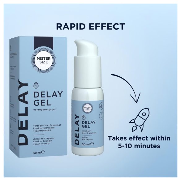 Mister Size - forsinkelse gel for menn (50ml)