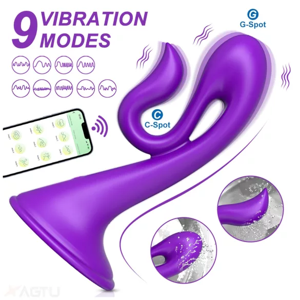 AlvUp - G-punktvibrator (lilla)