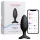 Lovense Hush 2 S - App-styrt analvibrator (38 mm, svart)