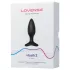 Lovense Hush 2 S - App-styrt analvibrator (38 mm, svart)