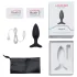 Lovense Hush 2 S - App-styrt analvibrator (38 mm, svart)