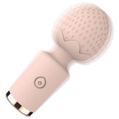 Sunfo Jordbær - vanntett mini massasjevibrator (rosa) Sunfo Jordbær - vanntett mini massasjevibrator (rosa)