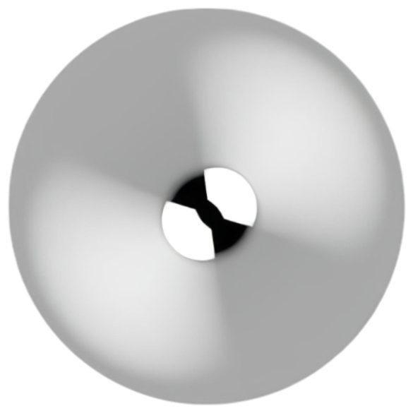 Sunfo - trådløs, radiostyrt analvibrator (sølv)