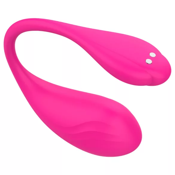 Sunfo - bærbart app-styrt vibrasjonsegg (rosa)
