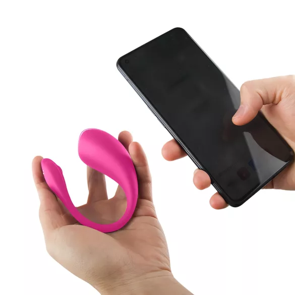 Sunfo - bærbart app-styrt vibrasjonsegg (rosa)