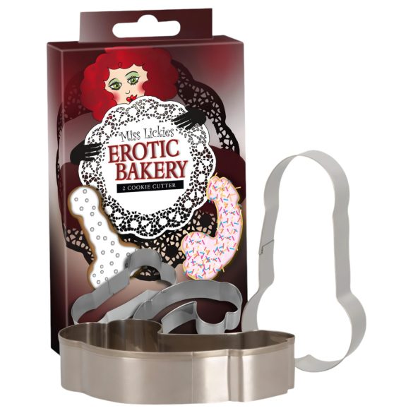Kakeformsett - penisdesign (2 stk)