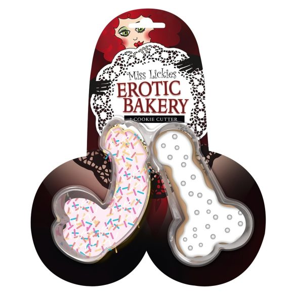 Kakeformsett - penisdesign (2 stk)