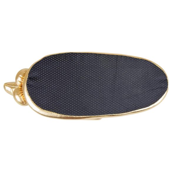 Gull Tøfler med Penismotiv