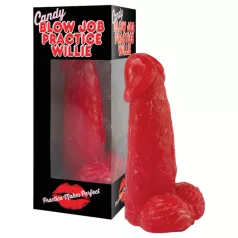 Kjempepenis-formet drops - jordbær (285 g)