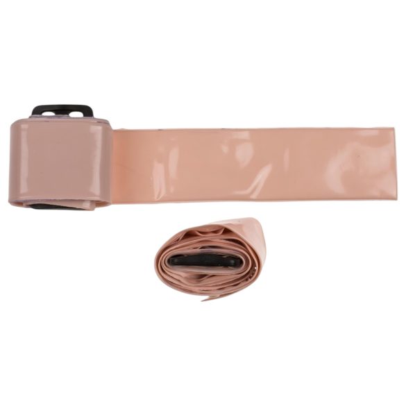 Oppustelig Duell - Naturfarget Strap-on Penis