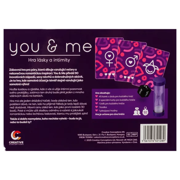 you & me - erotisk partnervispill (tsjekkisk)