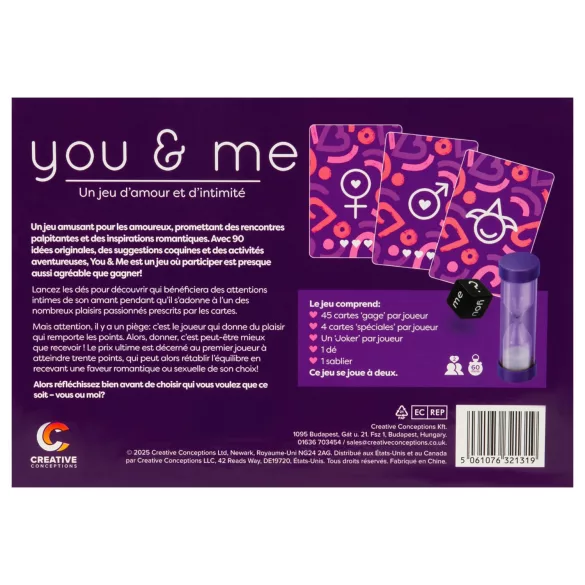 you & me - erotisk parspill (fransk)