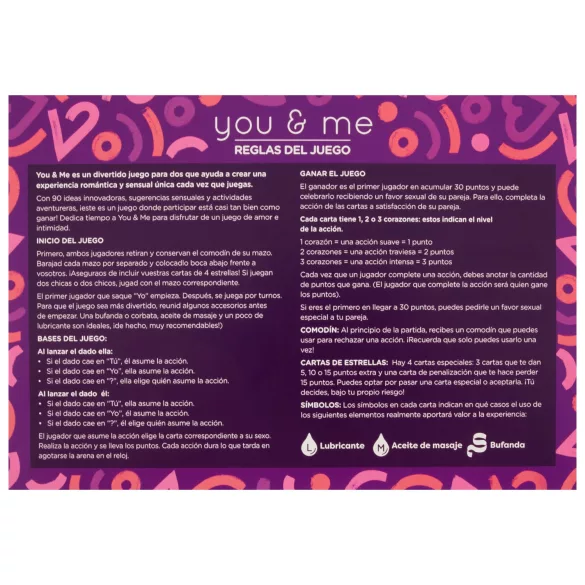 you & me - erotisk parspill (spansk)