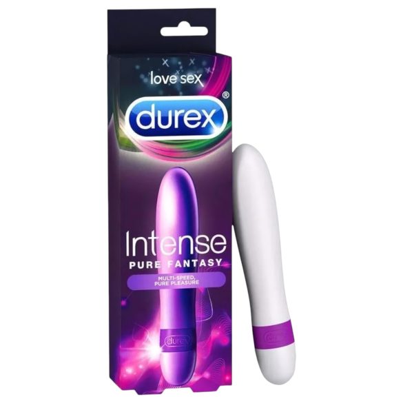 Durex Intense Ren Fantasi - stavvibrator (hvit)