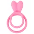 Pulselock Cocktura - kanin‑penisring for par (rosa)