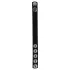 Pulselock Forge - justerbar silikon penisring med trykknapp (svart) - 228 mm