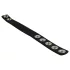 Pulselock Forge - justerbar silikon penisring med trykknapp (svart) - 228 mm