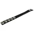 Pulselock Forge - justerbar silikon penisring med trykknapp (svart) - 228 mm