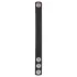 Pulselock Forge - justerbar silikon penisering med trykknapp (svart) - 200 mm
