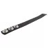 Pulselock Forge - justerbar silikon penisering med trykknapp (svart) - 200 mm