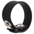 Pulselock Forge - justerbar silikon penisering med trykknapp (svart) - 200 mm