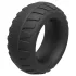 Pulselock Oak - ekstra tykk silikonpenisring (svart) - 40 mm