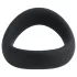 Pulselock Cocktura - vridd silikon penisering (svart) - 45 mm